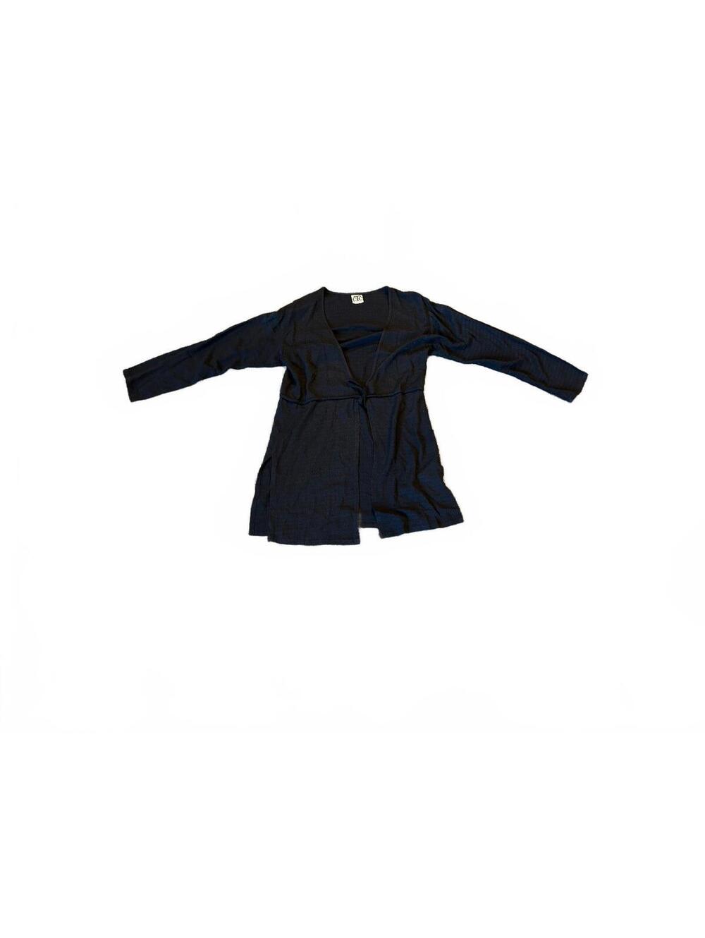 Ctc Couture Collection Black Long Sleeve Cardigan Small